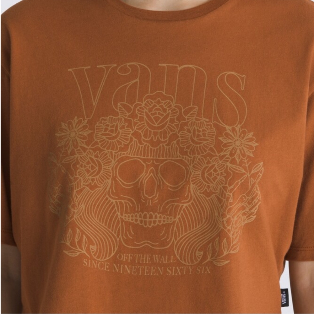 VANS NEW Petal Pusher Short Sleeve T-Shirt